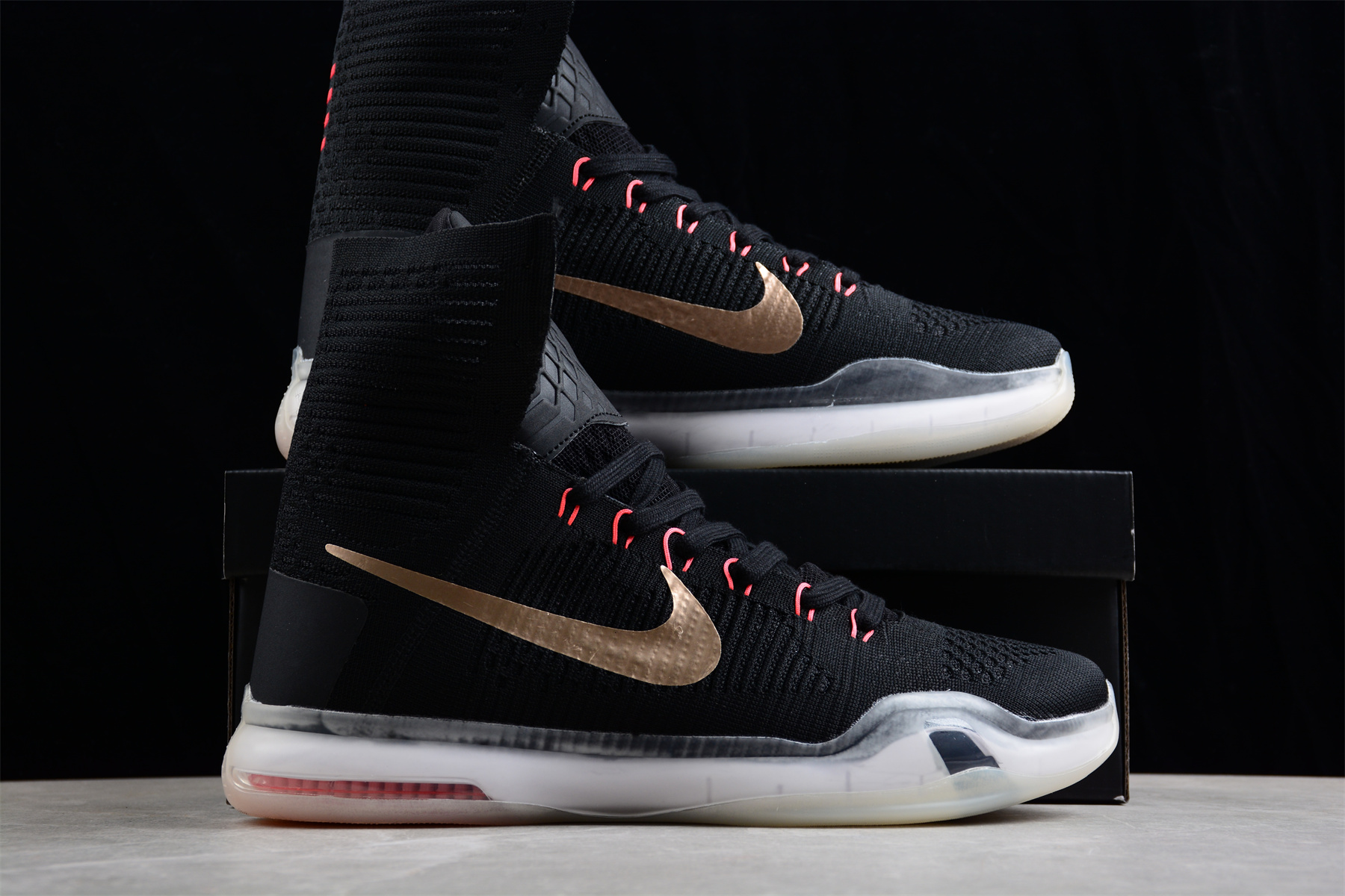 Nike Kobe 10 Elite High Rose Gold